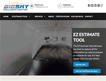 Tablet Screenshot of bigskycol.com